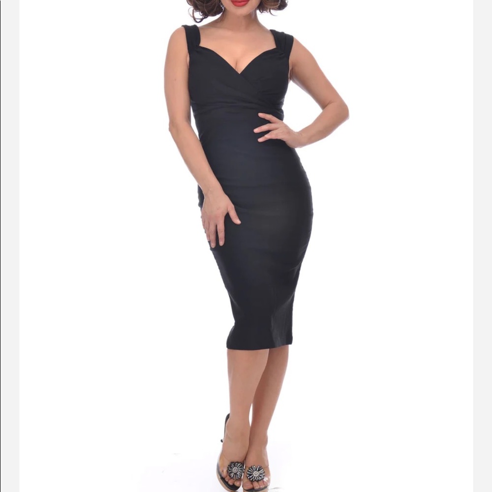 Rock Steady Diva Dress in Black size 1X